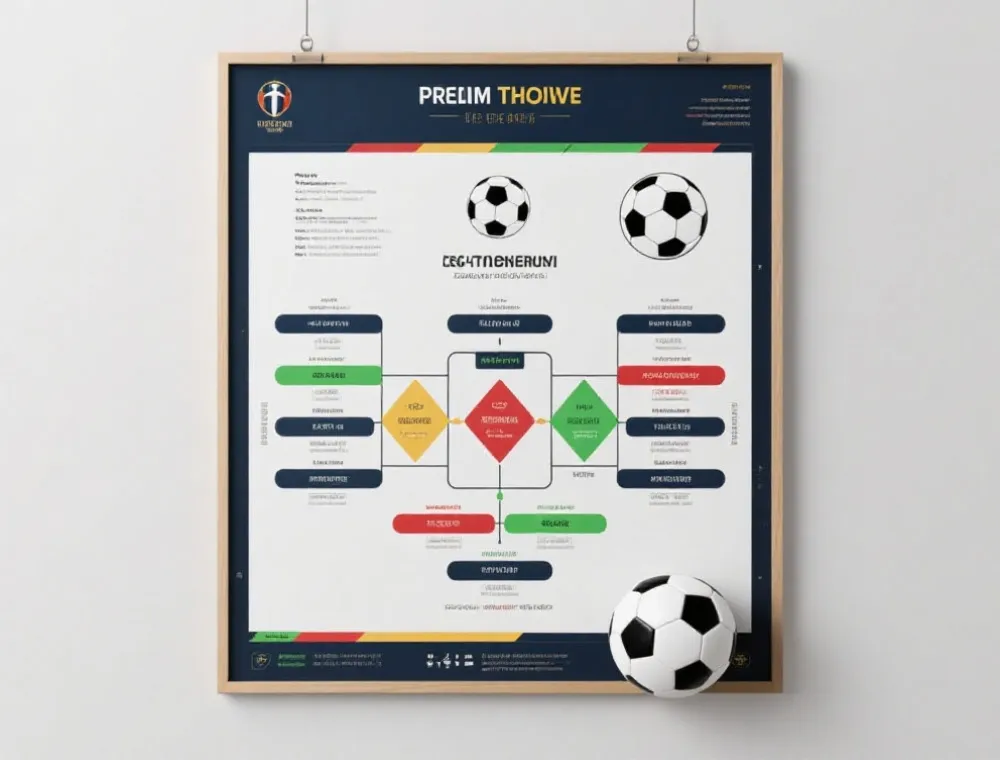 世界盃淘汰賽賽程示意