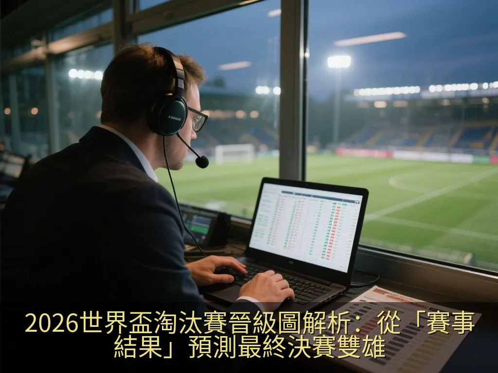 數碼平板顯示的足球賽事統計與晉級路徑分析圖